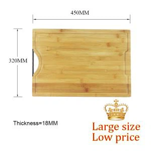 सबसे अच्छी गुणवत्ता और कम कीमत बांस की लकड़ी सब्जी काटने बोर्ड